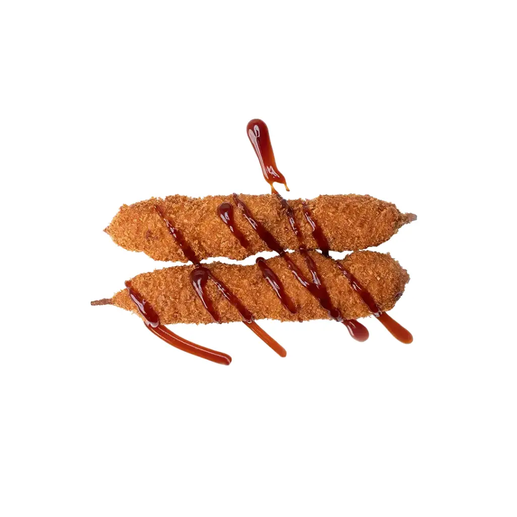 Kushikatsu poulet 