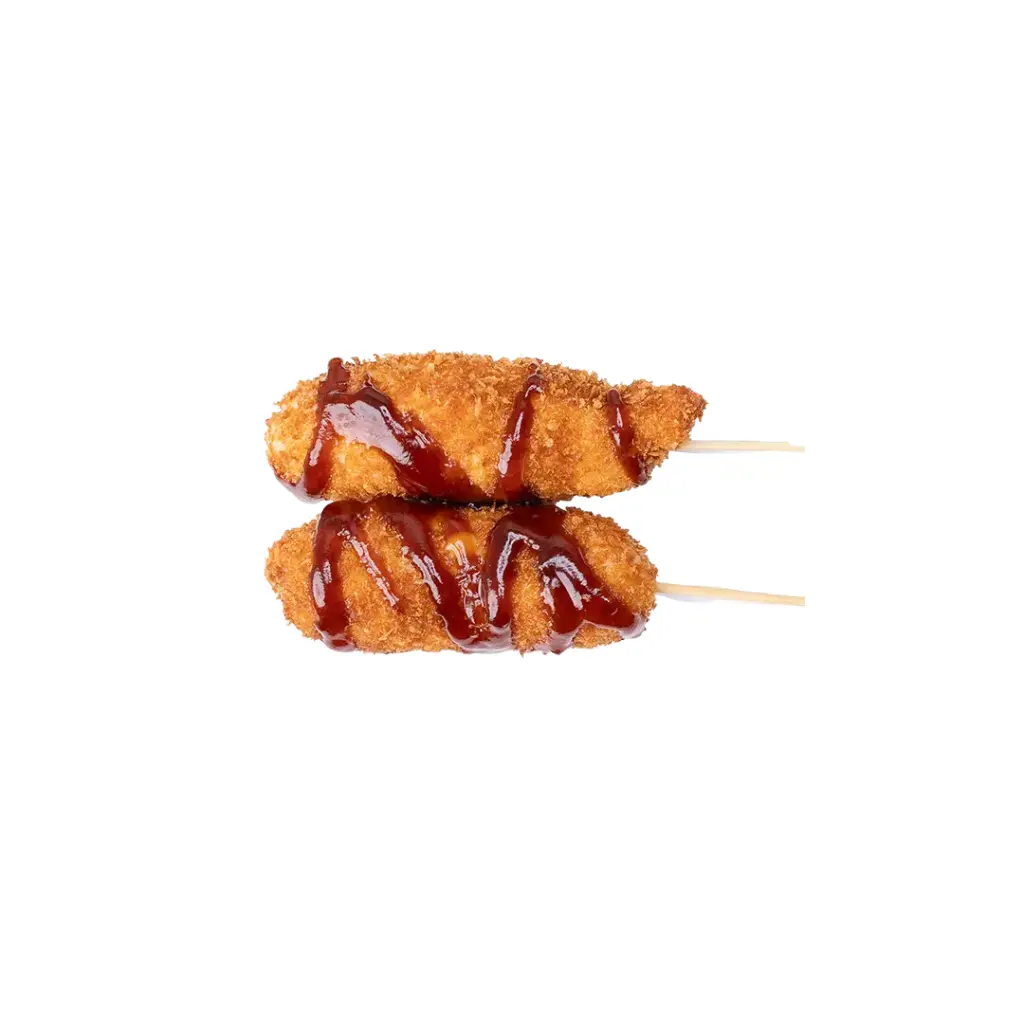 Kushikatsu poulet fromage