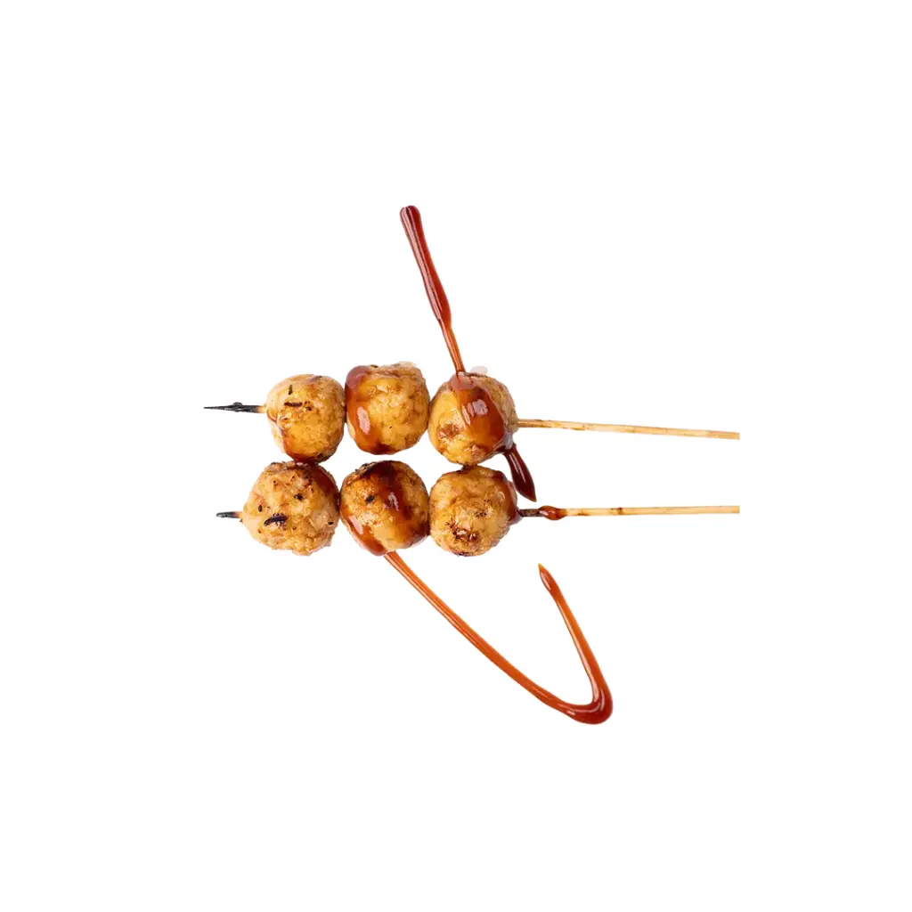 Yakitori boulettes de poulet 