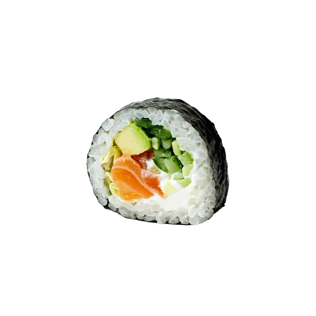 Fresh salmon roll 