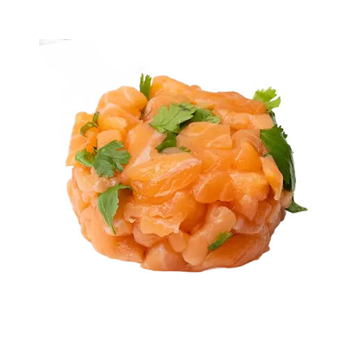 Tartare de deux saumons au gingembre