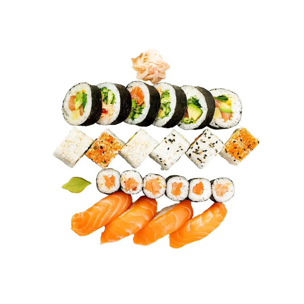 Origamix 22 pièces saumon 