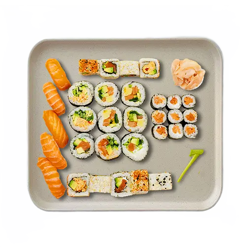 [213] Origamix 32 pièces saumon