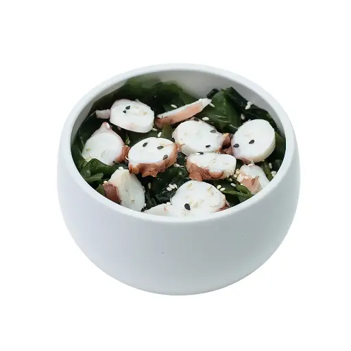 [5A] Salade d'algues wakame au poulpe