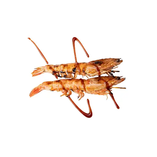 [98] Yakitori crevettes royales 